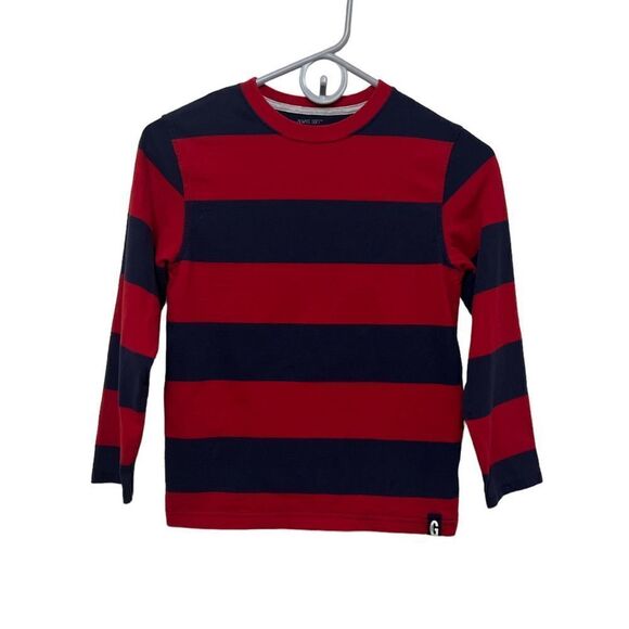 Gymboree Always Soft red/blue long sleeve tee size 10. - Picture 1 of 5